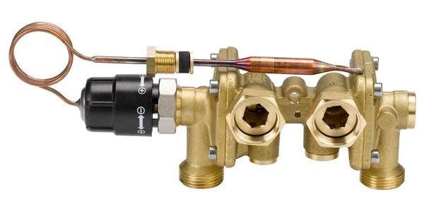 Danfoss IHPT 90° Temperature Control Valve, DN15, Kvs 2.4, 45–65°C – 003L3813
