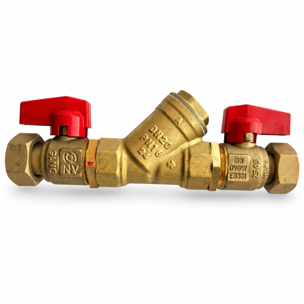 Evinox EVI003-513 Strainer Ball Valve, G3/4